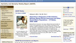 CDC Morbidity and Mortality